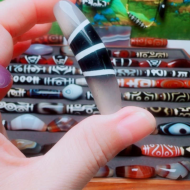 玛瑙/玉髓合金珠宝半成品