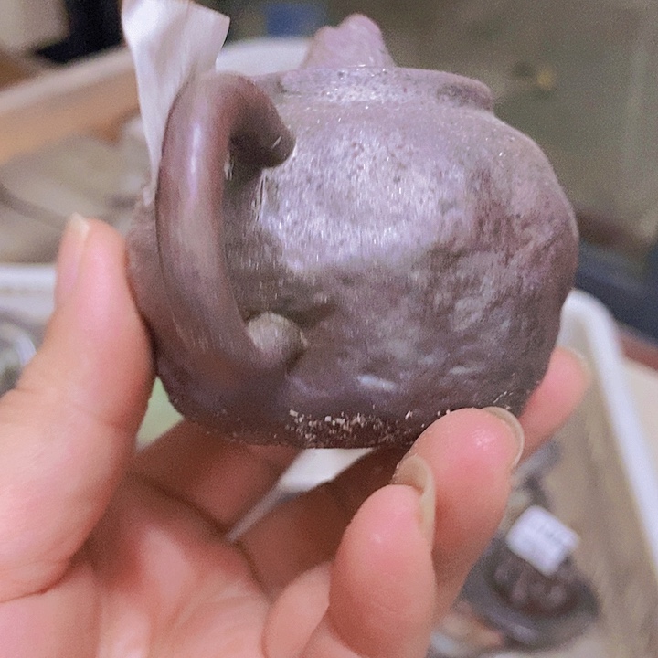 紫砂茶杯柴烧纯手工134