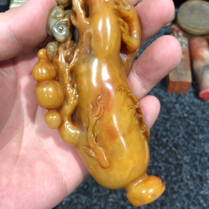 寿山石印石平**真平淡老师的一个大的