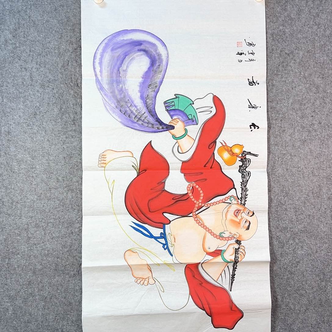 国画123 牡丹花盛开时节的