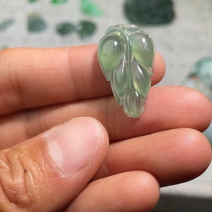 定制翡翠未镶嵌缅甸天然翡翠A货