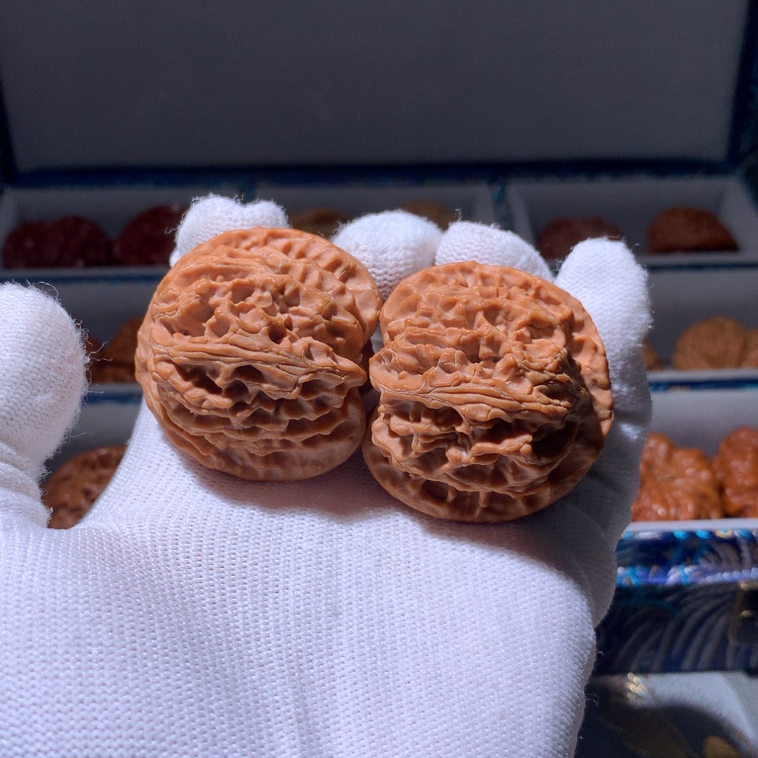 文玩核桃把件苹果园631710