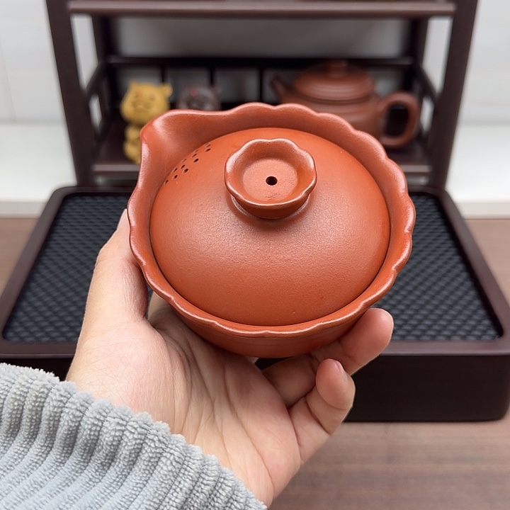 朱泥茶案盖碗盖碗盖碗