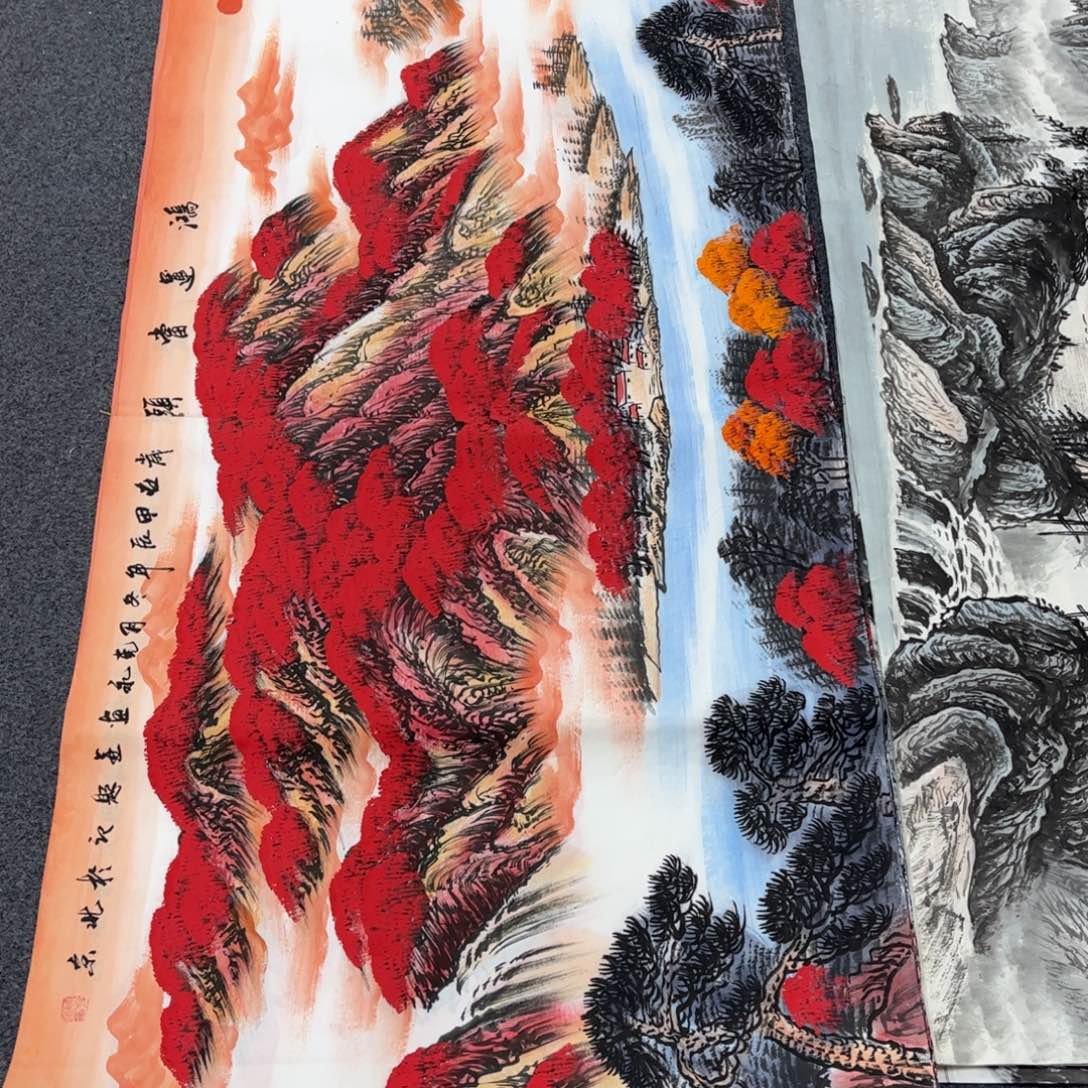 国画国画山水作品欣赏