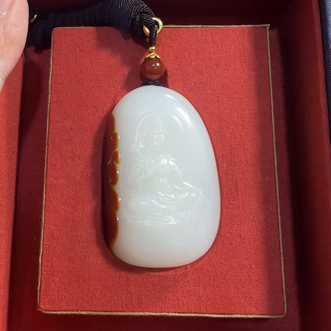 和田玉挂件未镶嵌