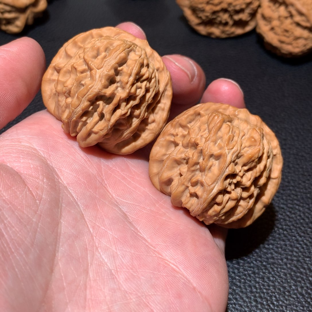 精***叔文玩核桃把件四座楼42