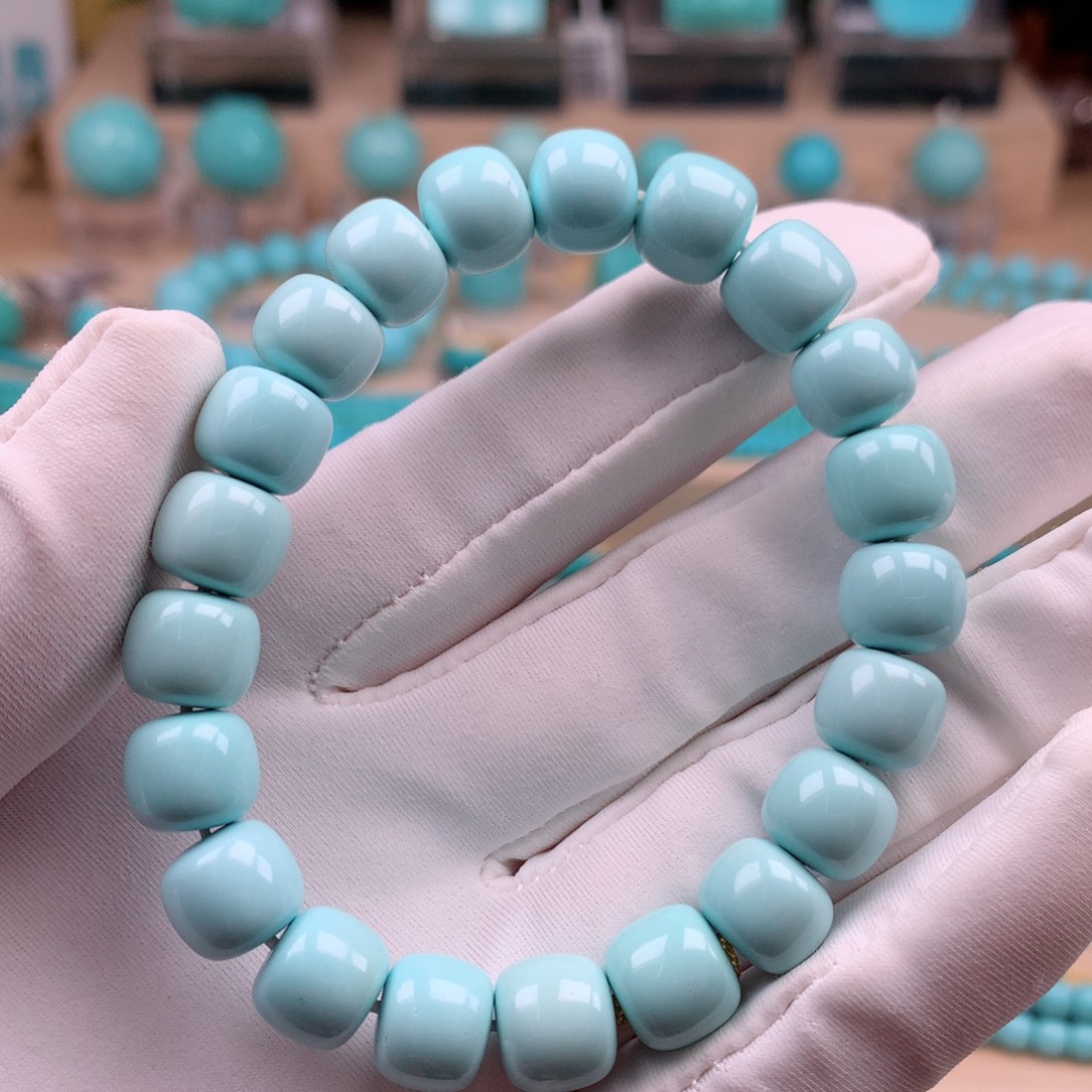 绿松石未镶嵌珠宝奇石9.9mm