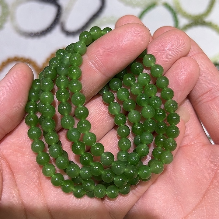 手串未镶嵌和田玉多样性发货拍一发一