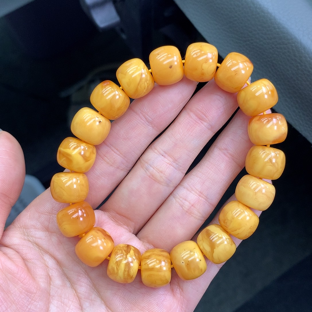 琥珀未镶嵌珠宝奇石12mm➕