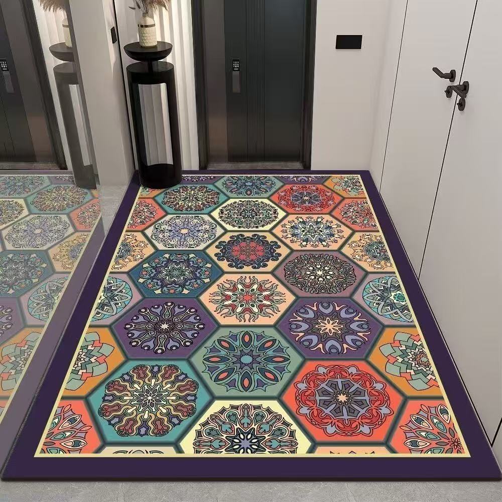 佩蒂彩砖【60*90】硅藻泥地毯玄关入户客厅卧室门脚垫