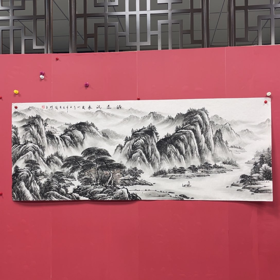 国画国画作品集一个由