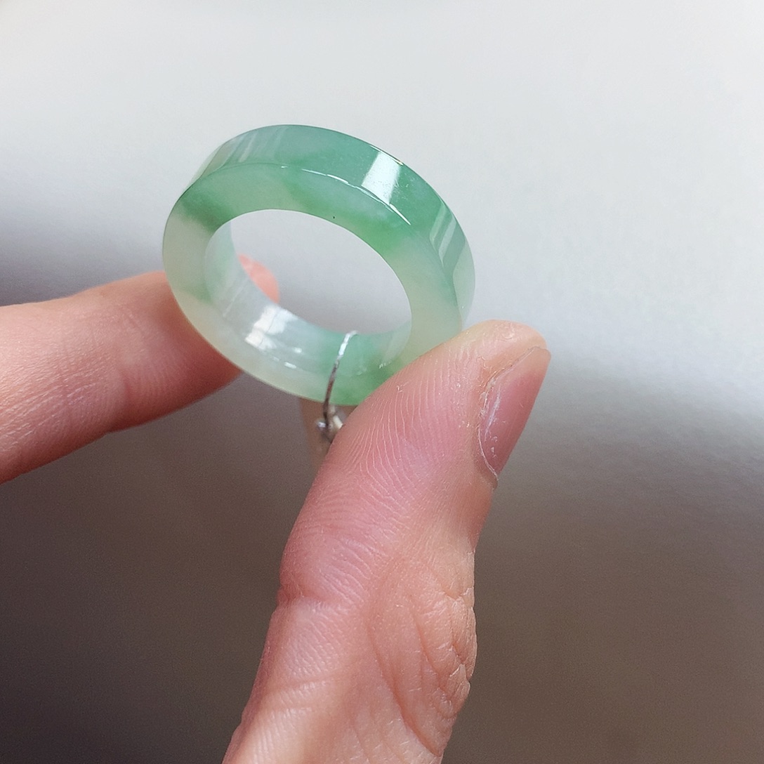 翡翠戒指未镶嵌17号