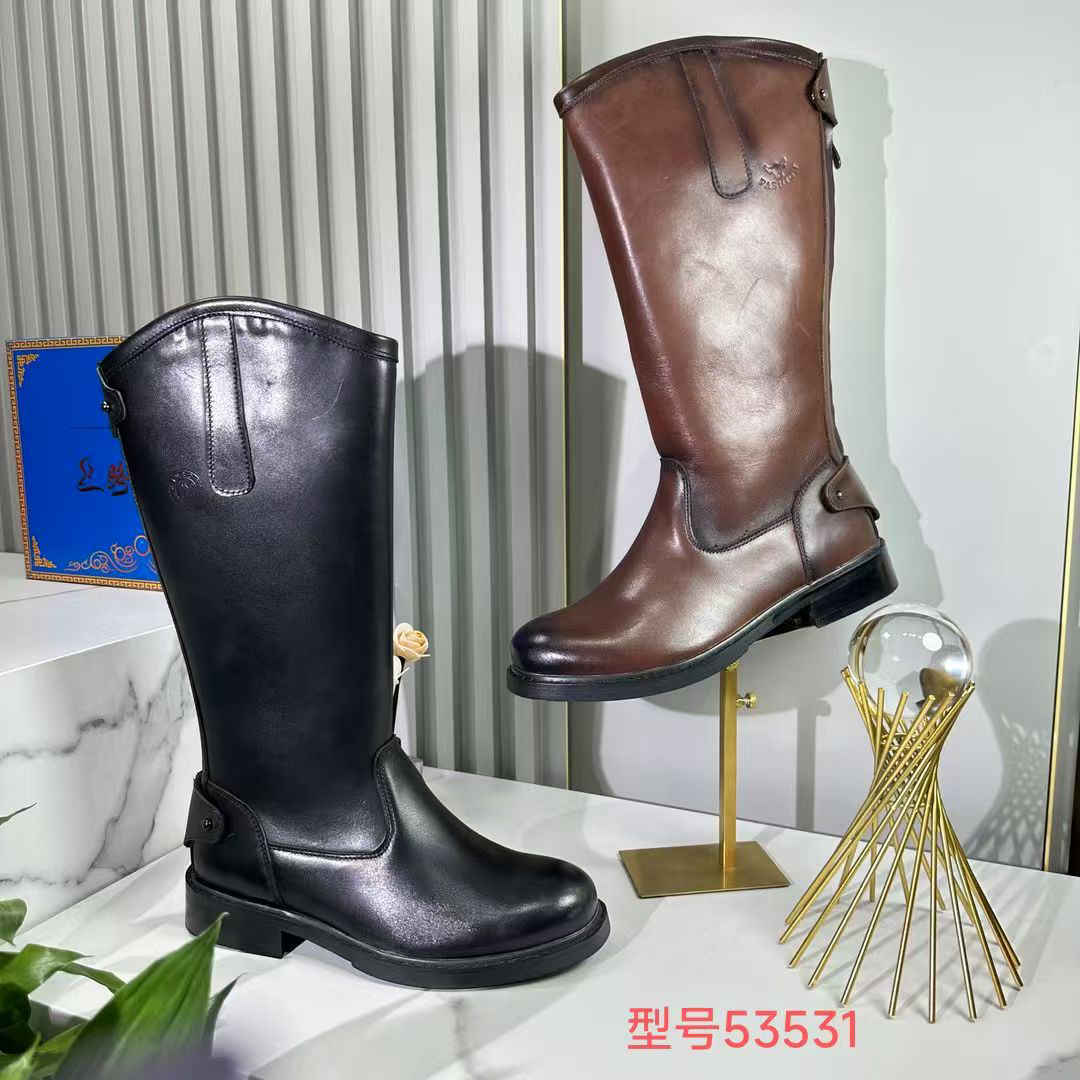 53531 藏族牛皮马靴藏靴搭配藏装跳舞鞋蒙古靴青海西藏甘孜包邮