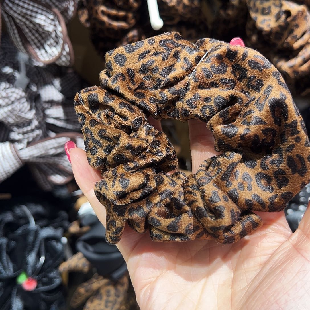 毛绒棉豹纹小肠圈