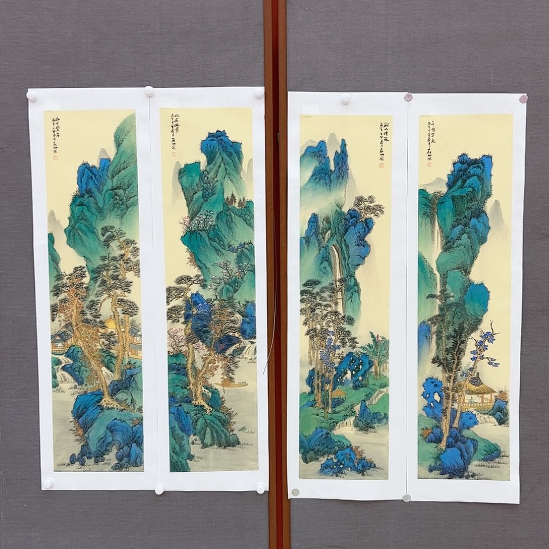 国画苏珊展览原作