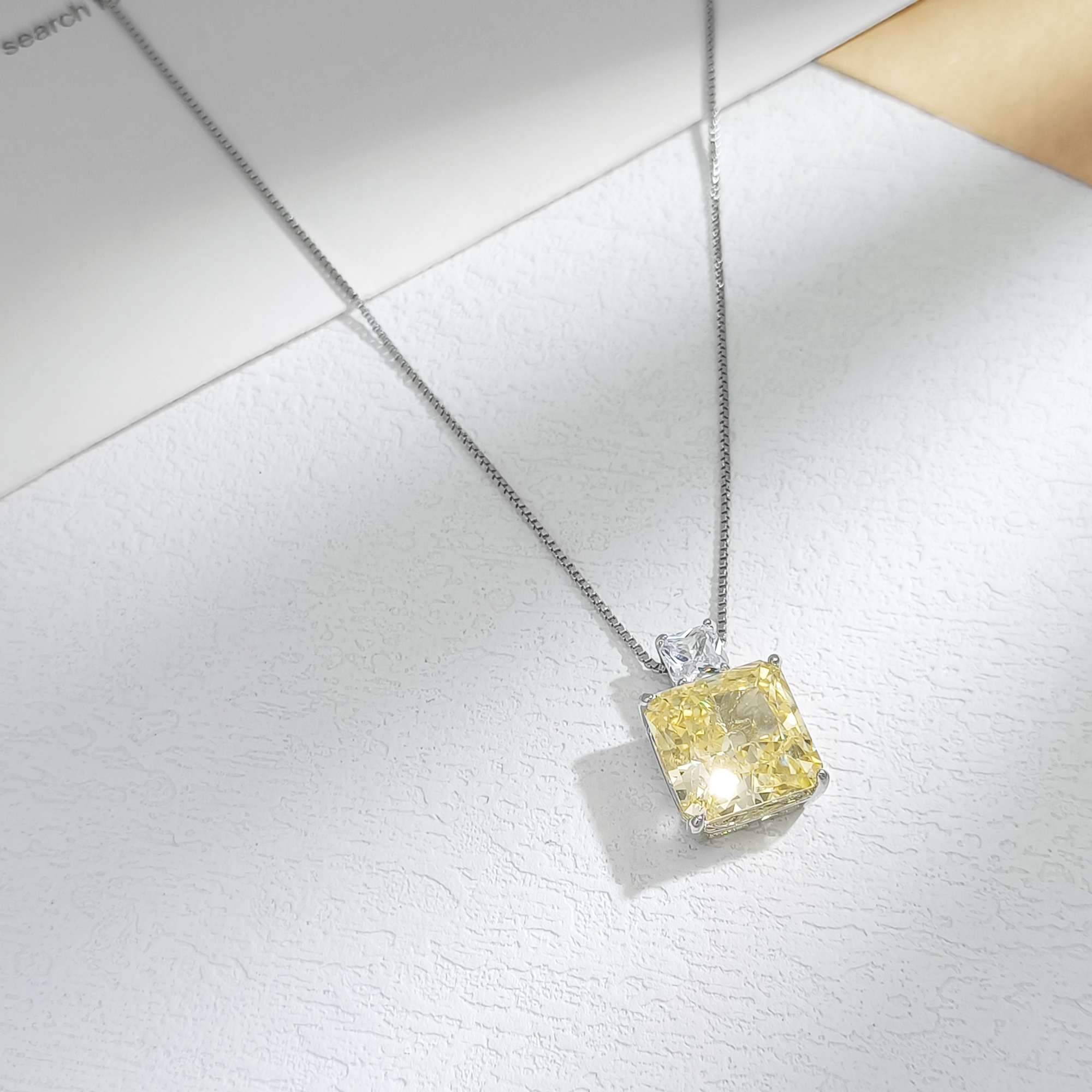 铜合金项链 VWHG-009829【暖耀倾城】项链高级感百搭设计欧美