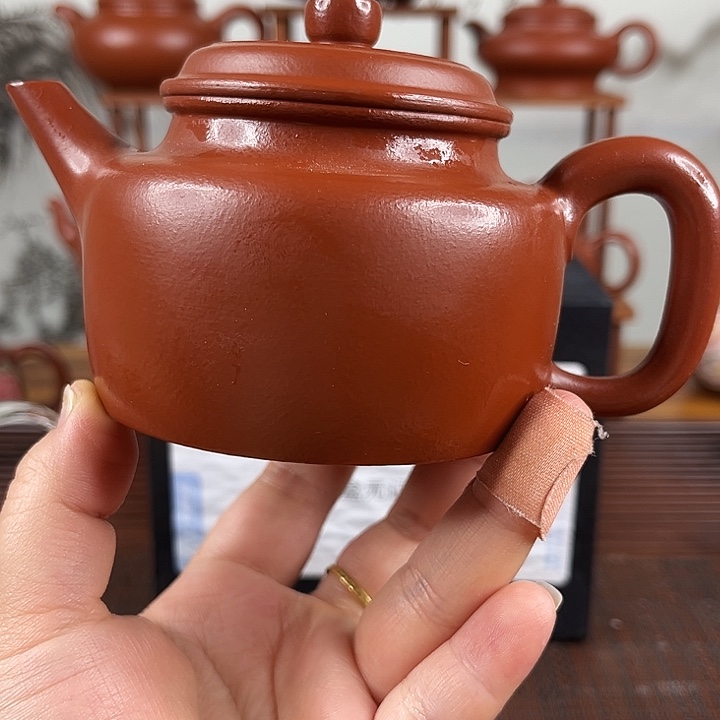 紫砂茶壶微瑕处理