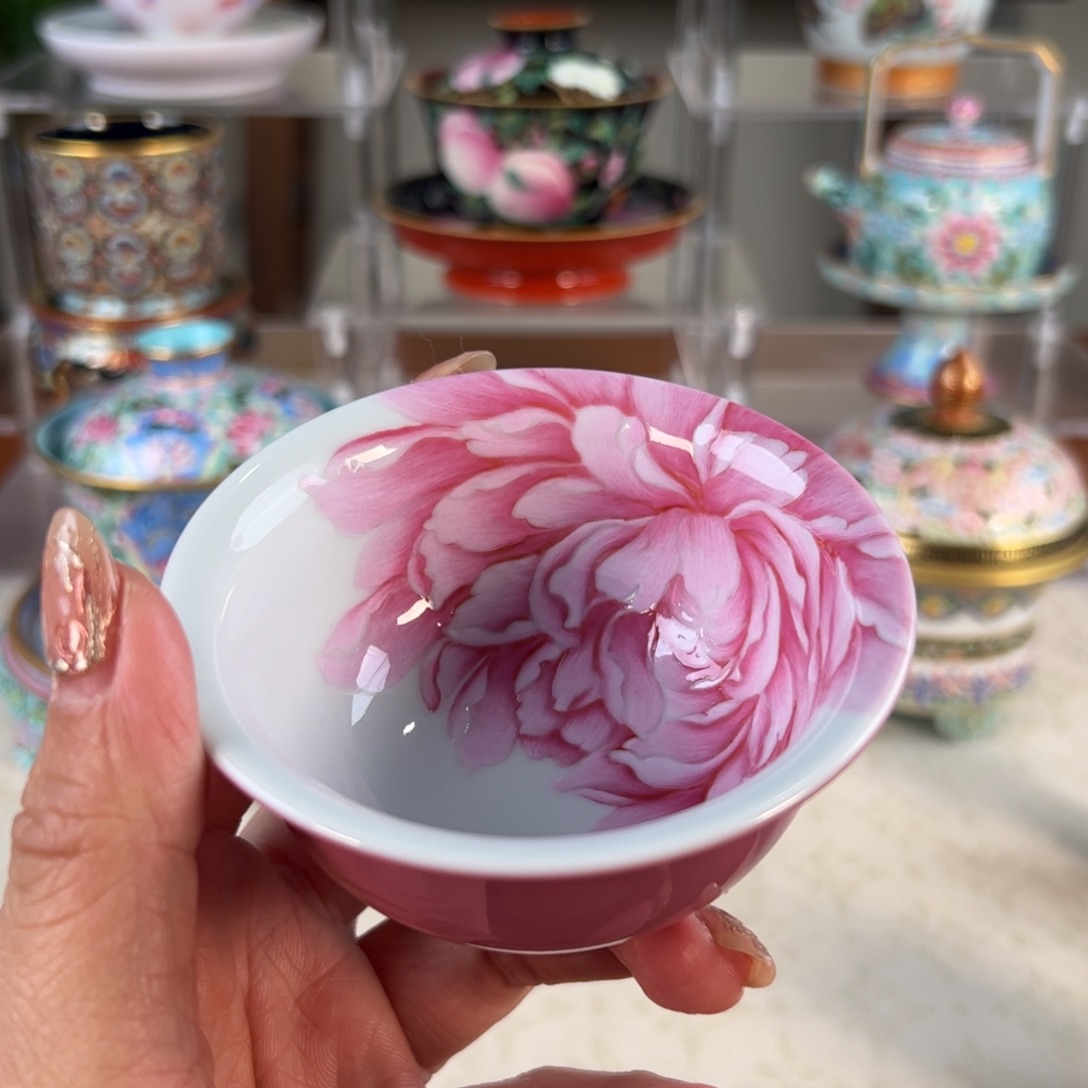 纯手工手绘 高端茶器