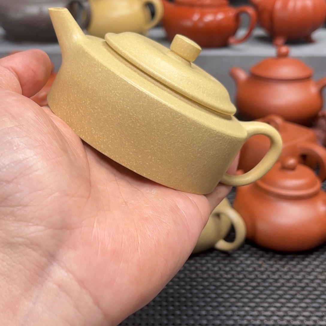 紫砂茶壶紫砂艺术茶具套装本绿