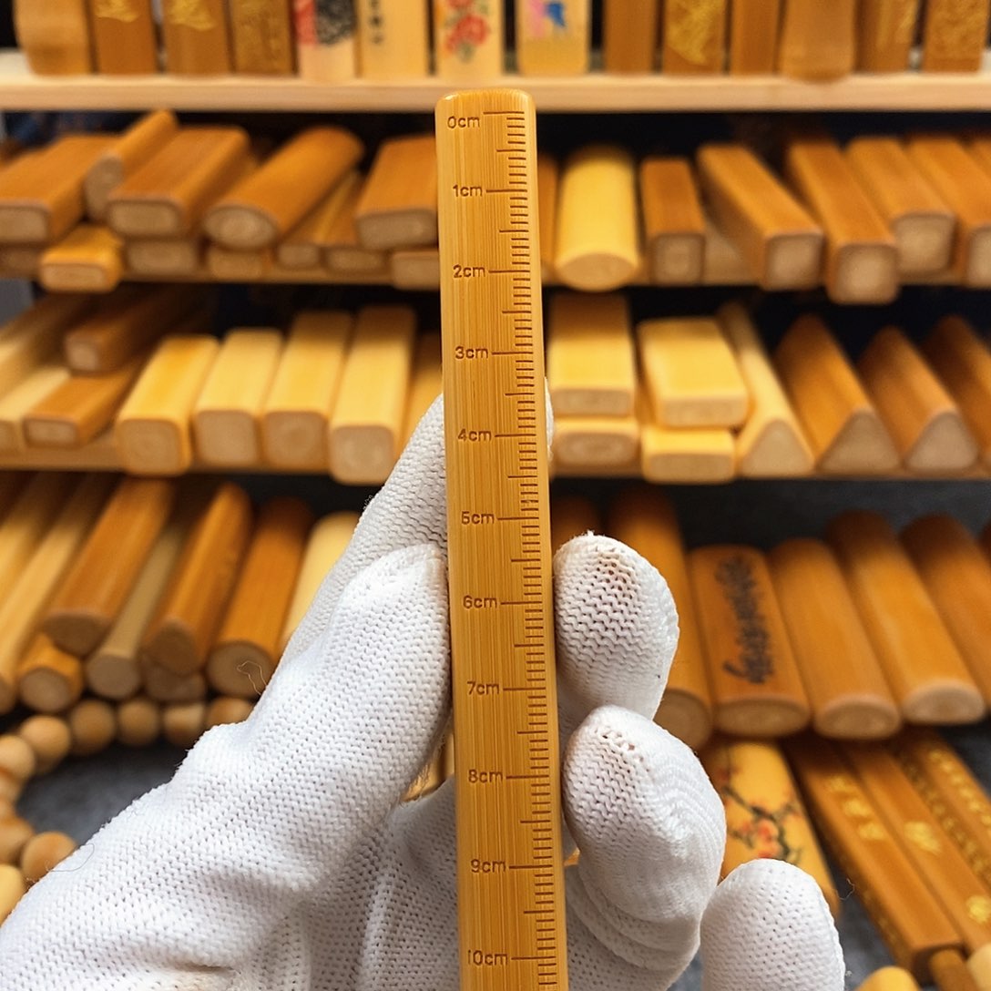 竹实心竹方料雕刻尺子