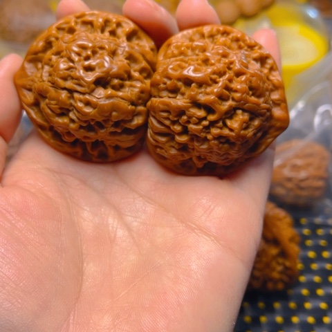 文玩核桃吊坠官帽