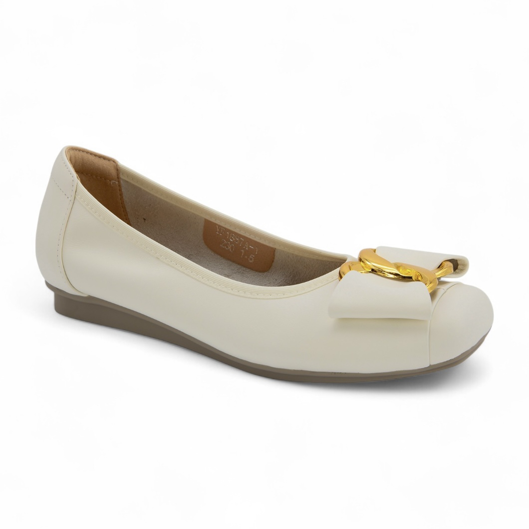 【手工制作】法式尤莱特鞋头乐福鞋漆皮金属扣蝴蝶结头层牛皮