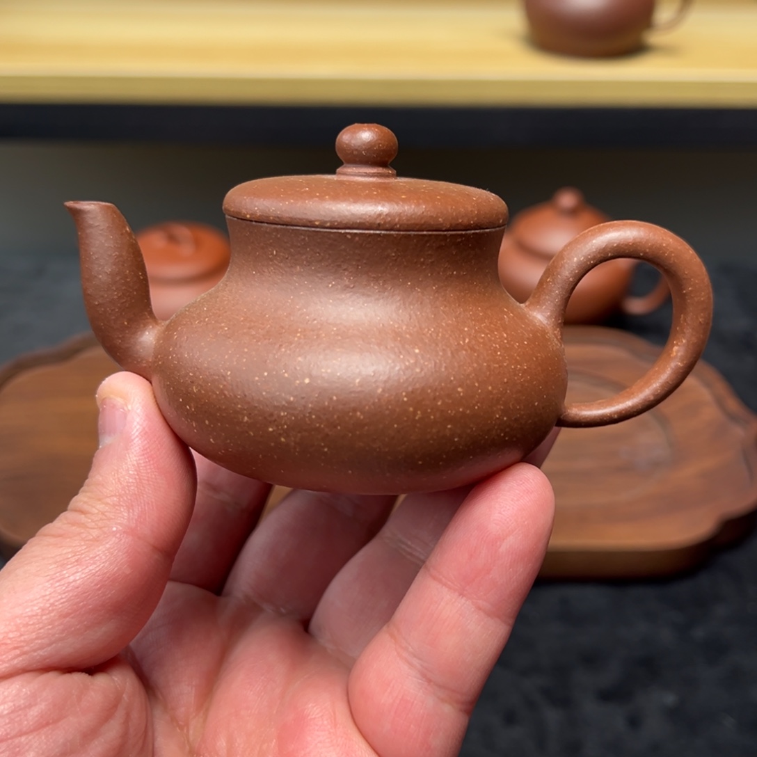 茶壶紫砂100cc天青君德