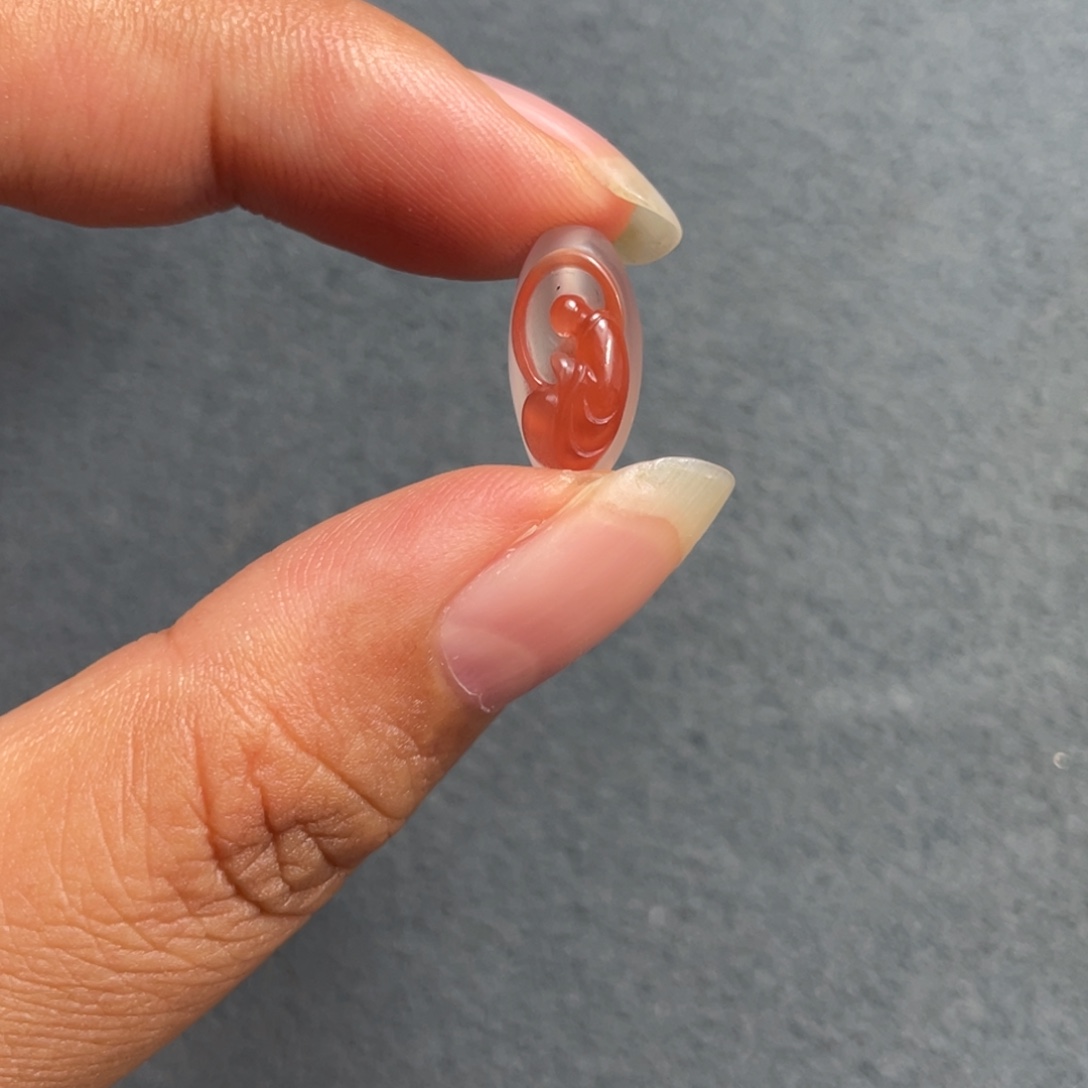 南红玛瑙未镶嵌颈饰