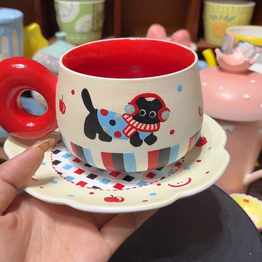 番***i杯子陶景德镇陶瓷马克杯