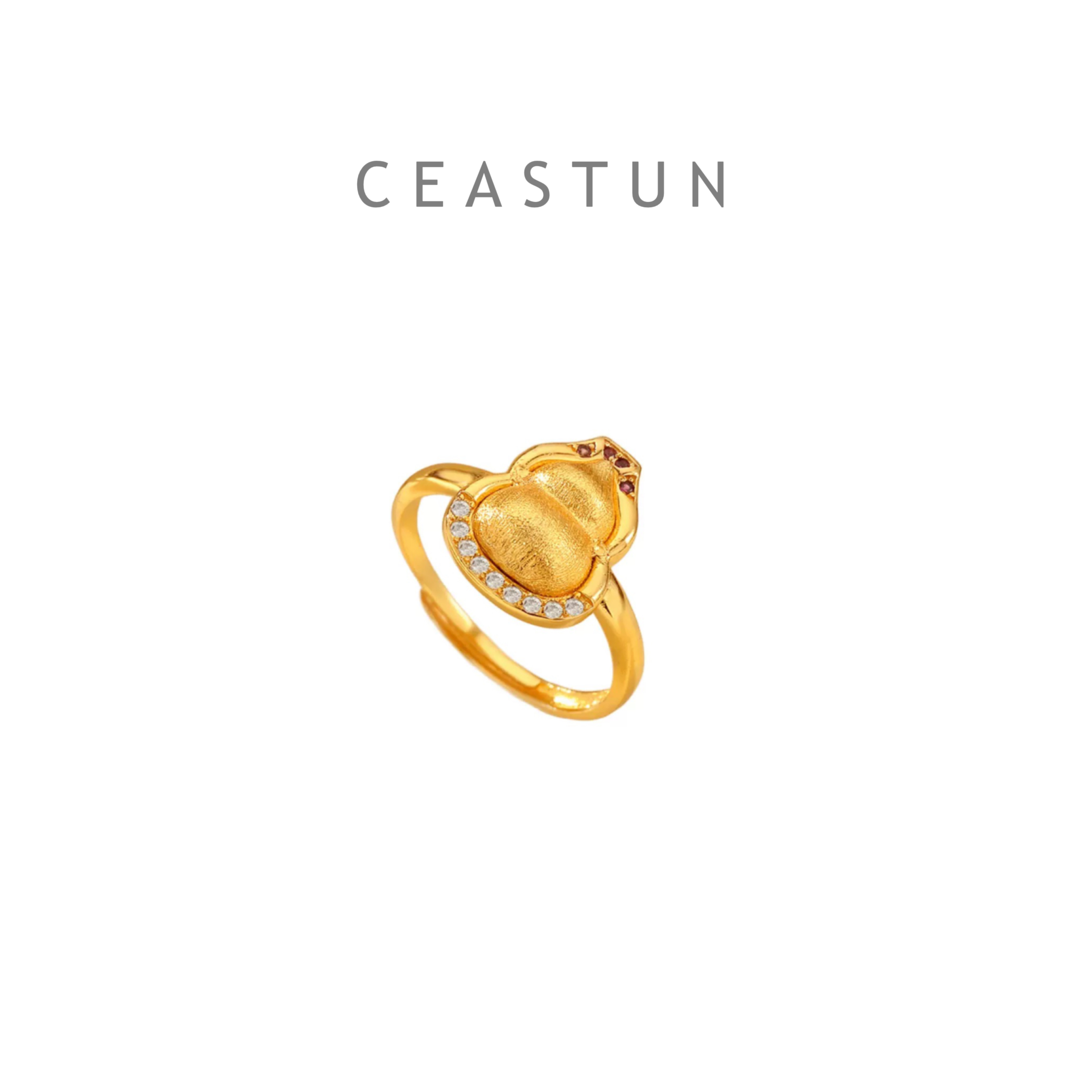 铜合金戒指 【葫烟入墨】FEIFEI 定制设计戒指~A049