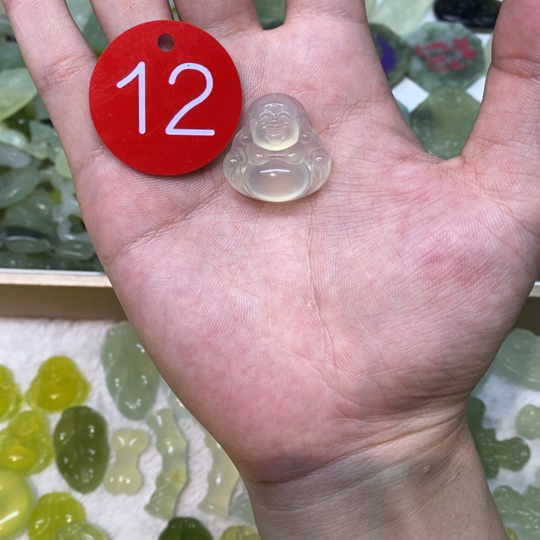 岫玉未镶嵌吊坠(不含链)