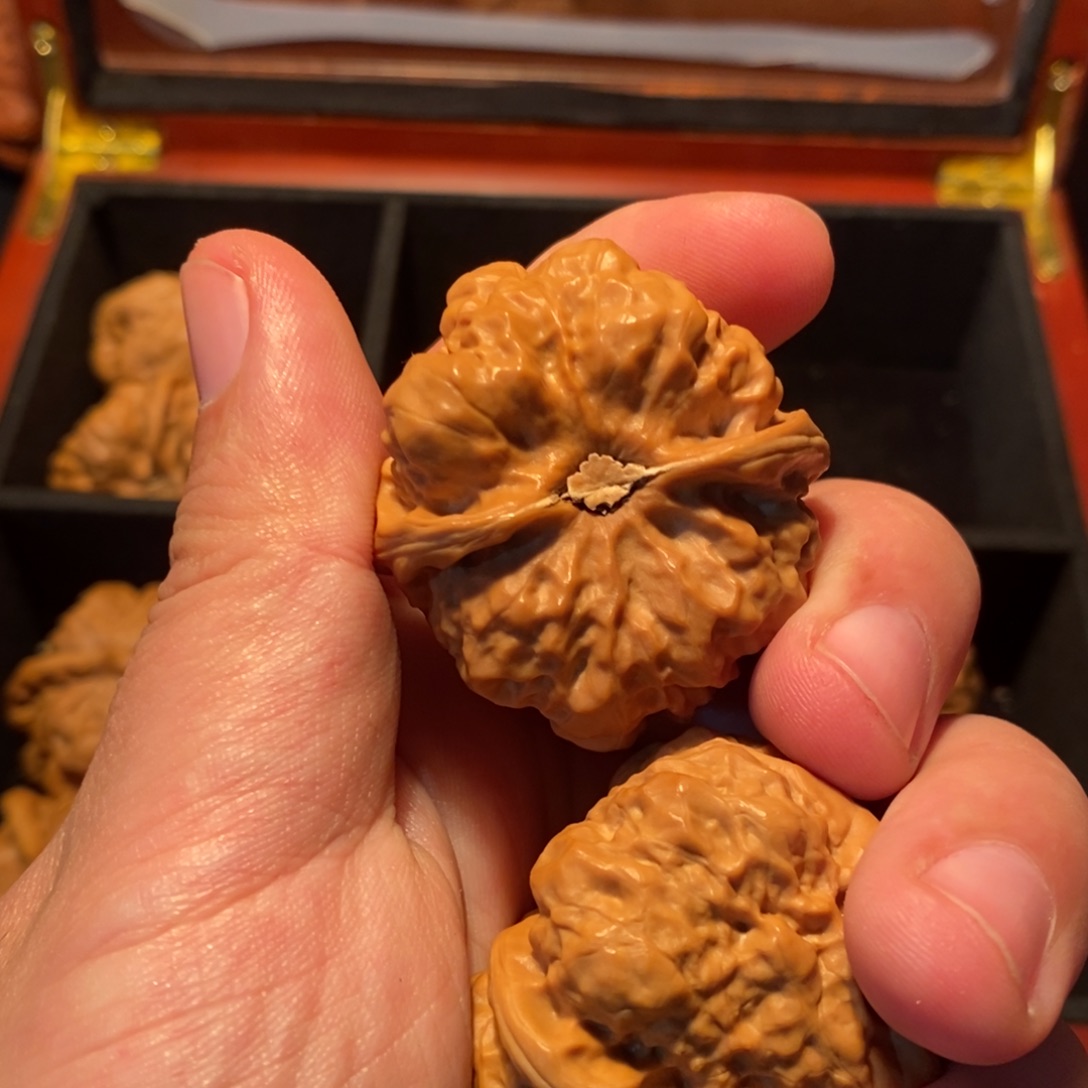 三***石吊坠文玩核桃12356899