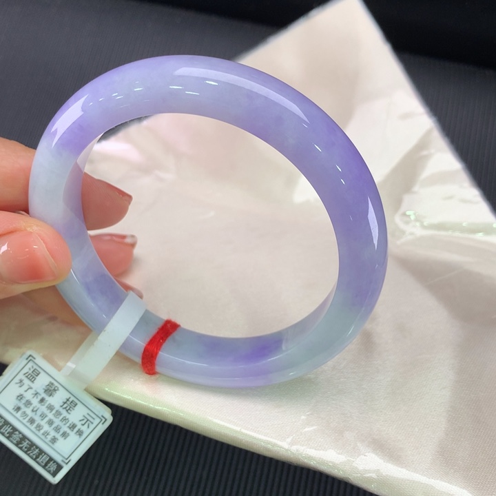 未镶嵌手镯翡翠正圈58