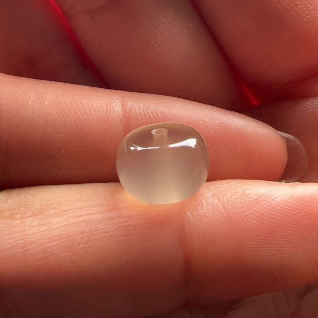 玛瑙/玉髓墩子10.5，7.3未镶嵌。****噜