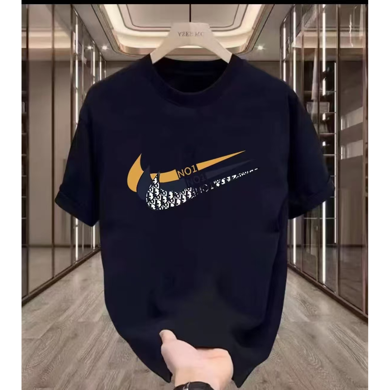 【一折粉丝福利】潮牌男女同款圆领百搭T恤