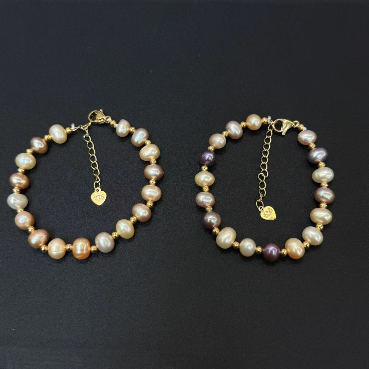 淡水珍珠手链6m*（多样性发一件）