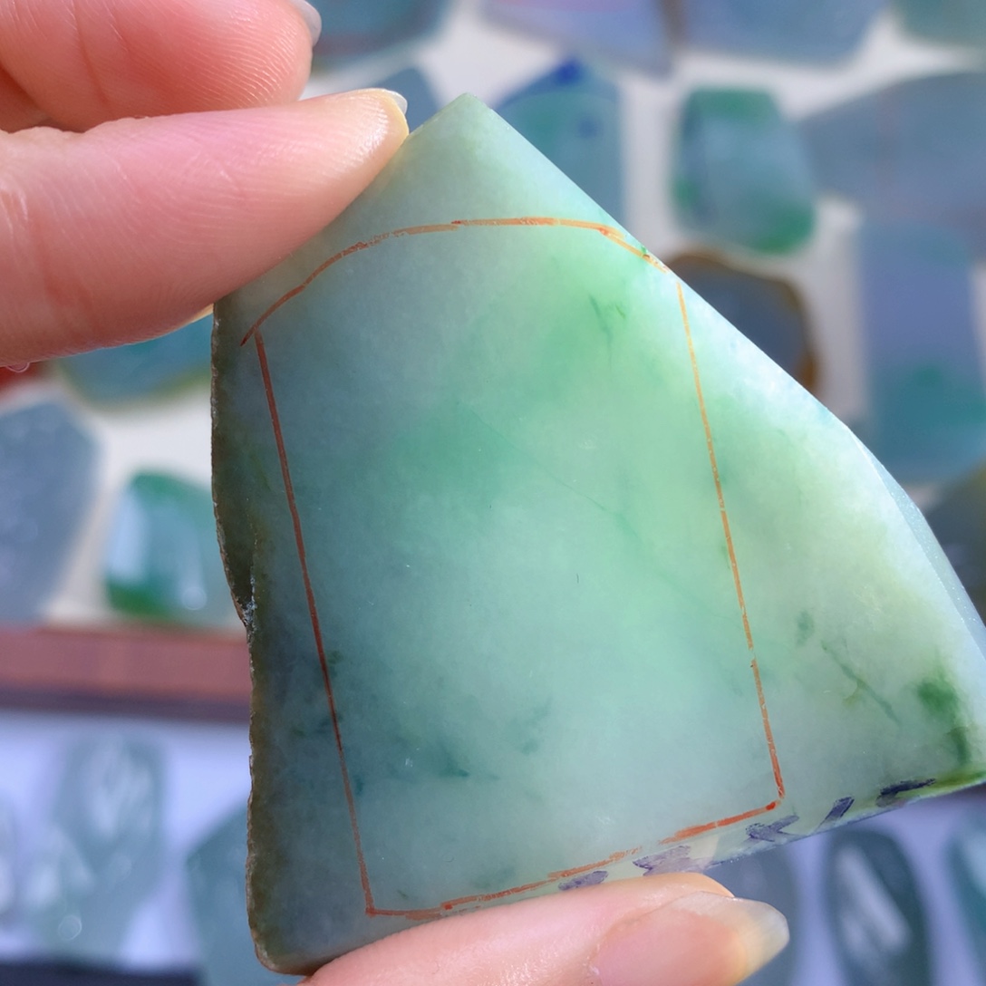 定制翡翠未镶嵌天然缅甸翡翠包工包料