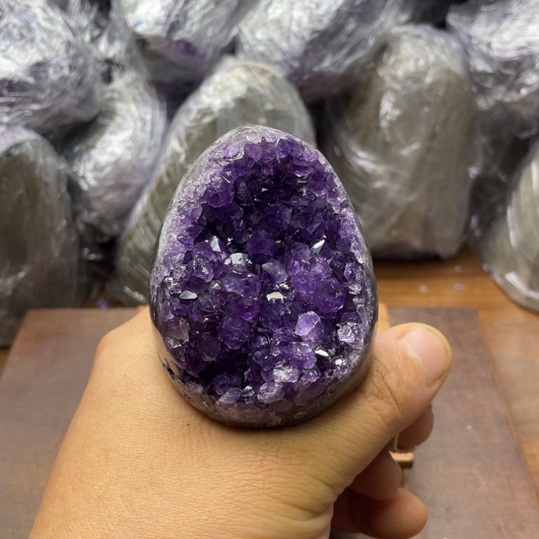 紫晶摆件未镶嵌紫晶