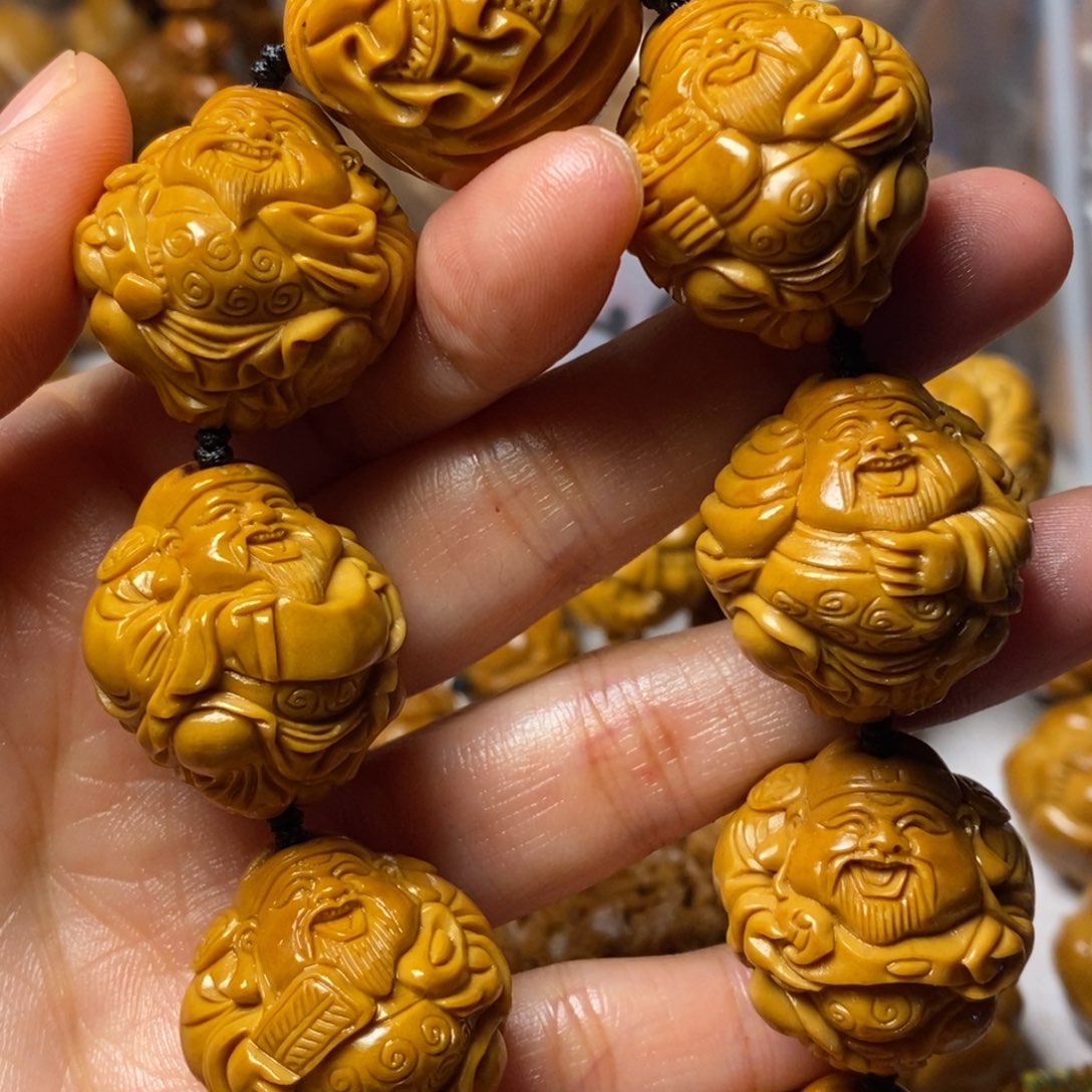 橄榄核手串/手链用****3八方来财