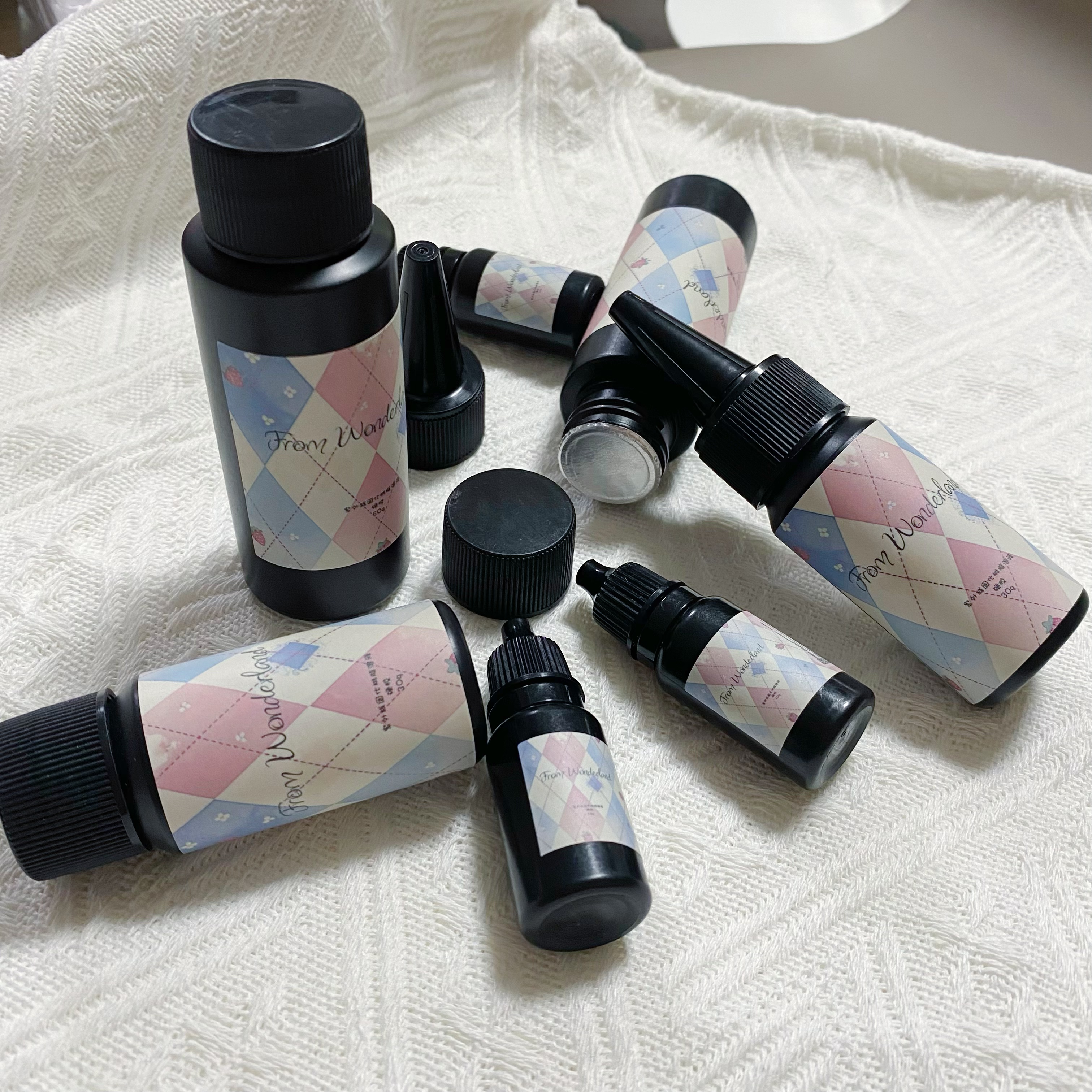 FromWonderland高透美甲模具胶 显色度高 穿戴甲手工滴胶大容量