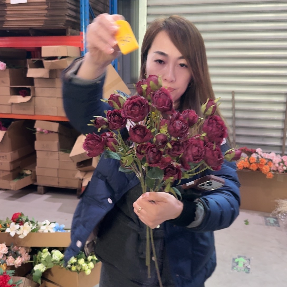 56号「闪购」仿真花，公主请下单