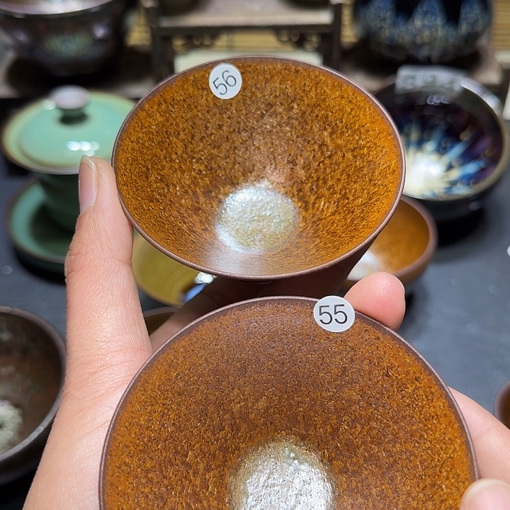 丽***栈茶盏建盏盏主人杯建盏2支