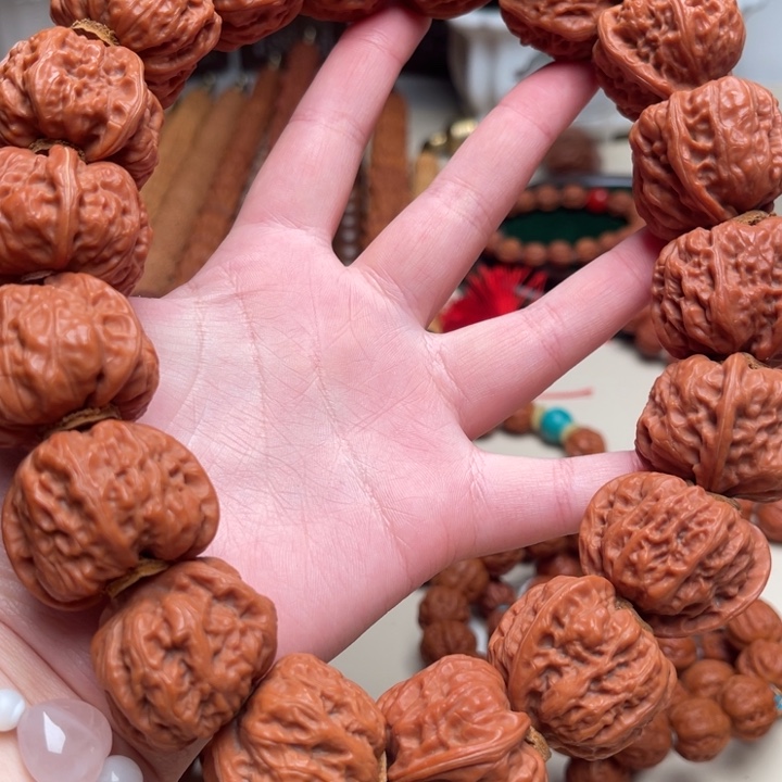 文玩核桃手串肥***强