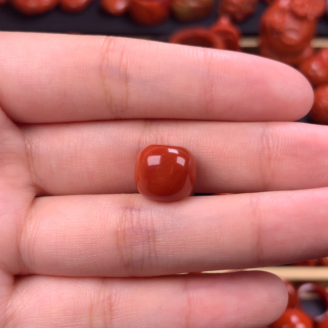 未镶嵌老型12mm南红玛瑙
