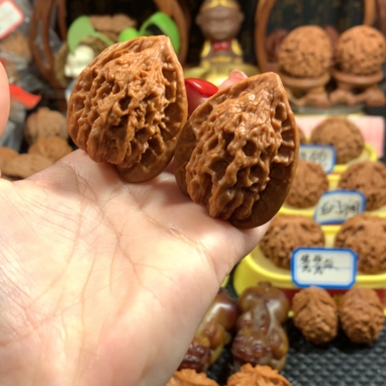 文玩核桃把件野生无名