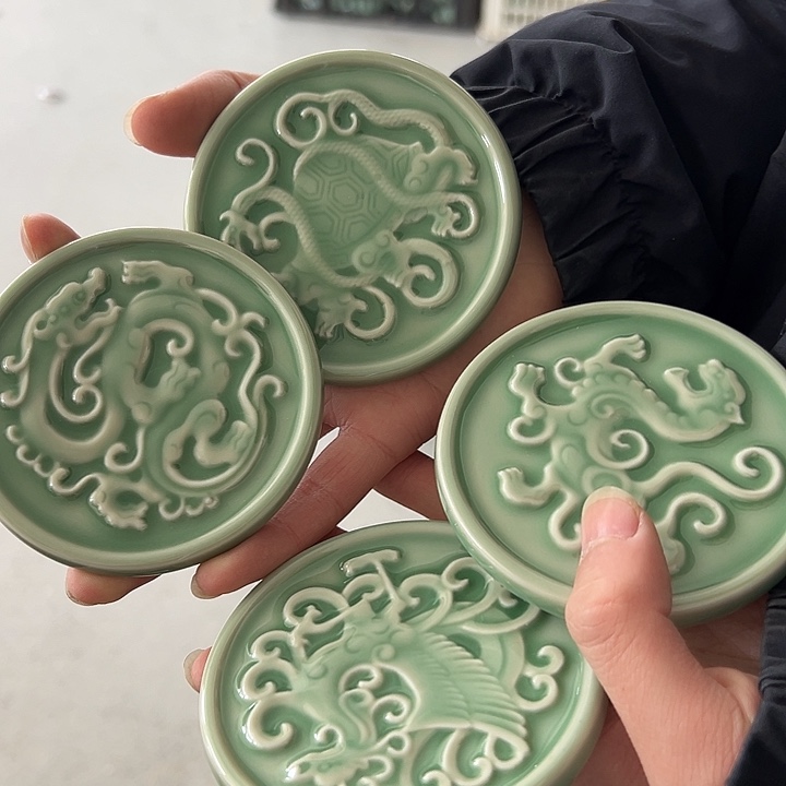 青瓷小米茶器龙泉青瓷