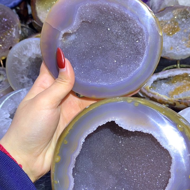 水晶福利盆未镶嵌星*