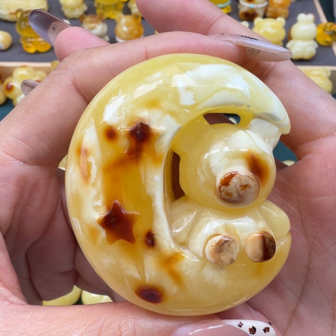 蜜蜡未镶嵌裸石蜜蜡