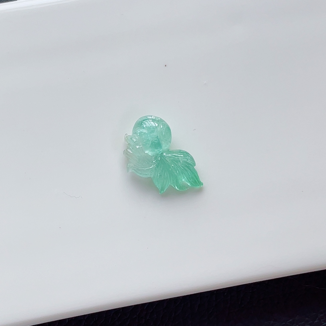 碧玺未镶嵌颈饰定制款发货