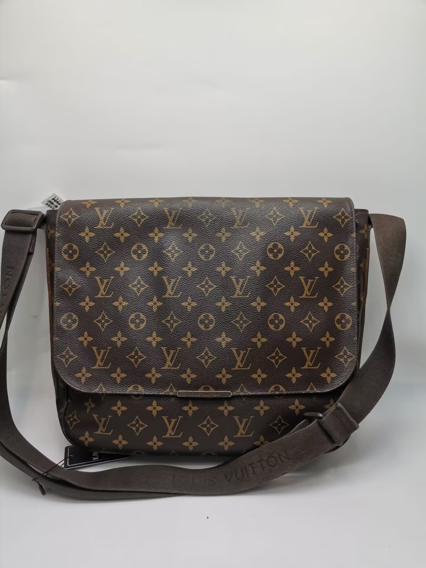 95新 LouisVuitton/路易威登 95新18177 LV棕老花单肩斜挎包